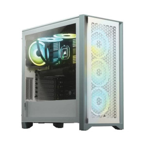 Corsair 4000D Airflow Tempered Glass Mid-Tower ATX Gaming Cabinet - White